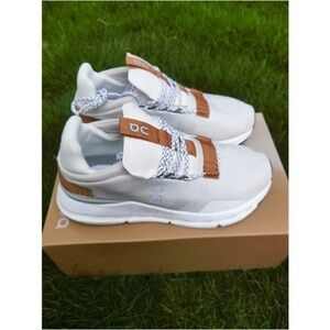 New On Cloudnova White Pearl Running Shoes Womens Sneaker